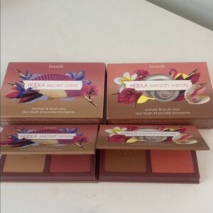 Benefit HOOLA Bronzer & Blush Duo in Beach Vacay and Secret oasis